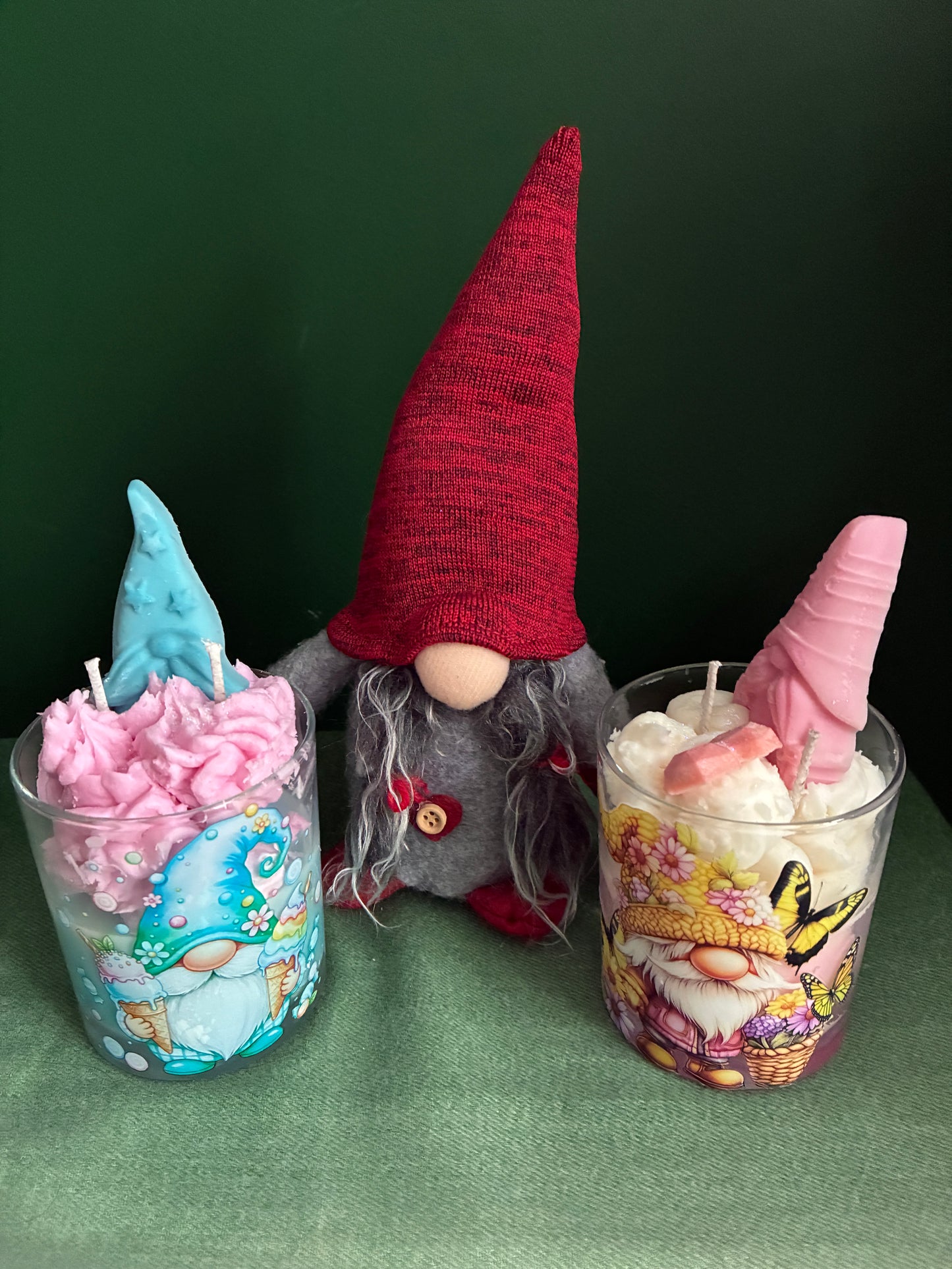 Glass Candle - Ice Cream