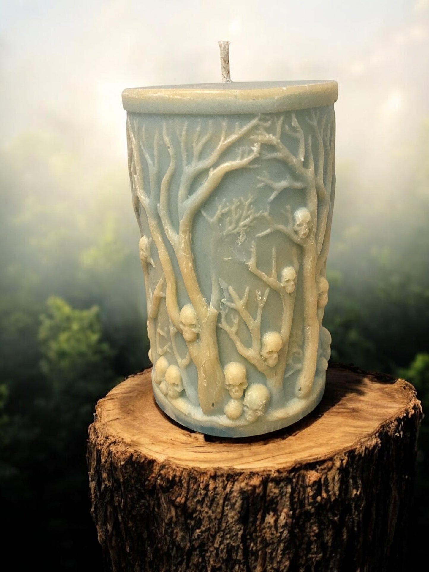 Goddess of the Forest Pillar Candle
