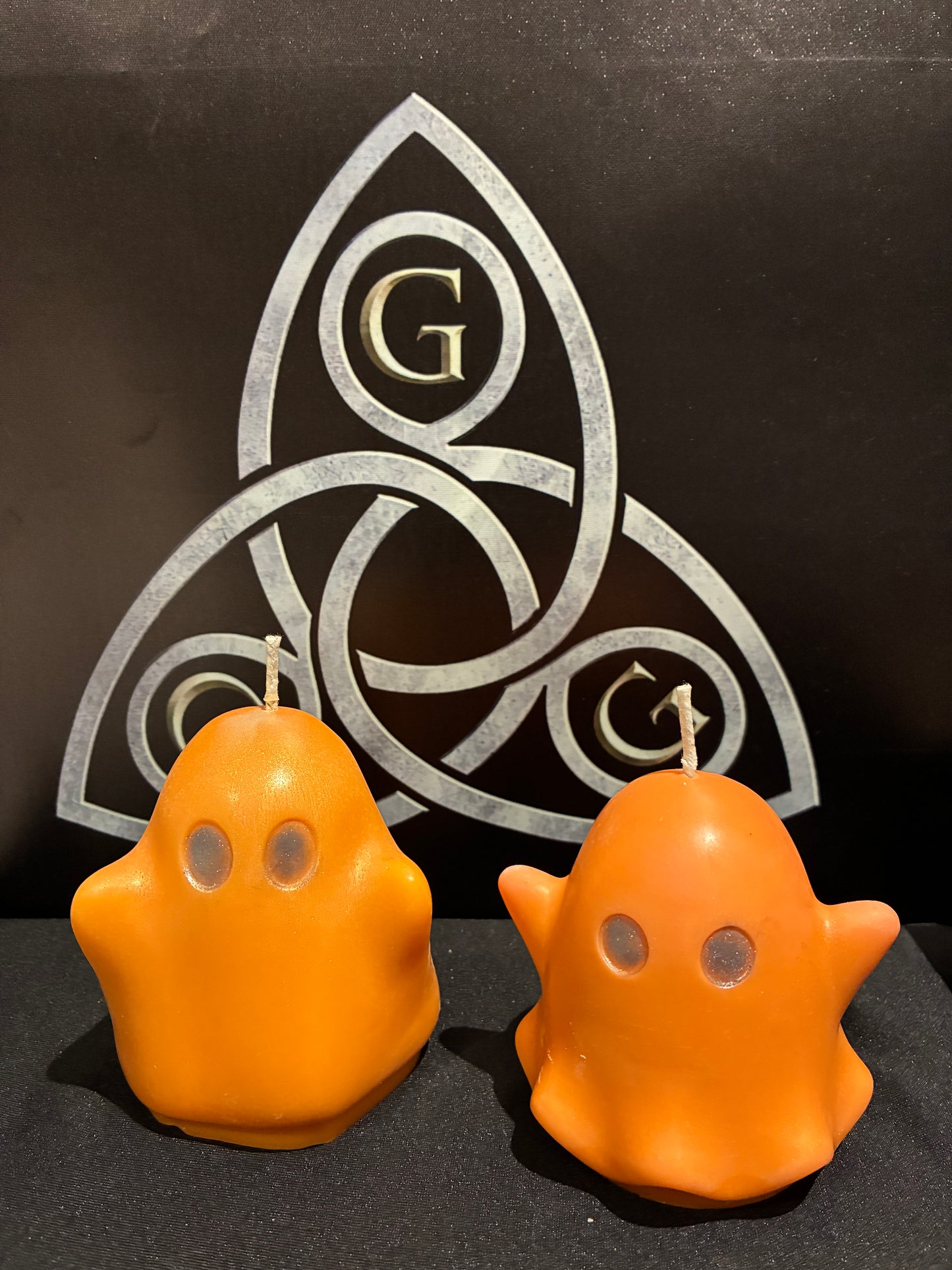 Male Halloween Ghost Candle