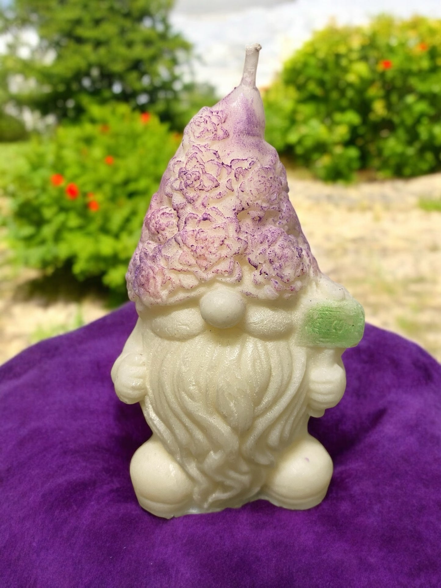 Mr Flowers Gonk Candle