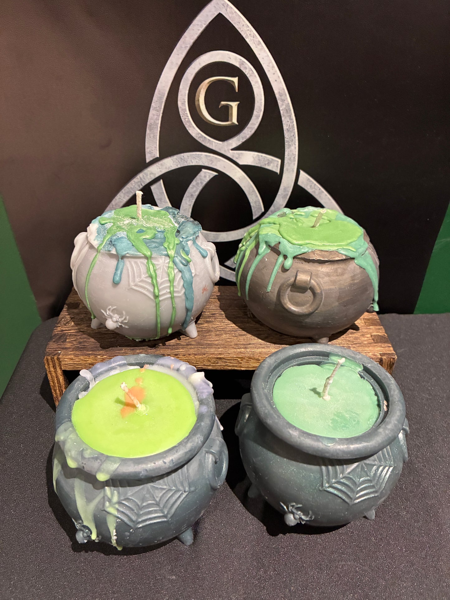 Witches Cauldron Candle