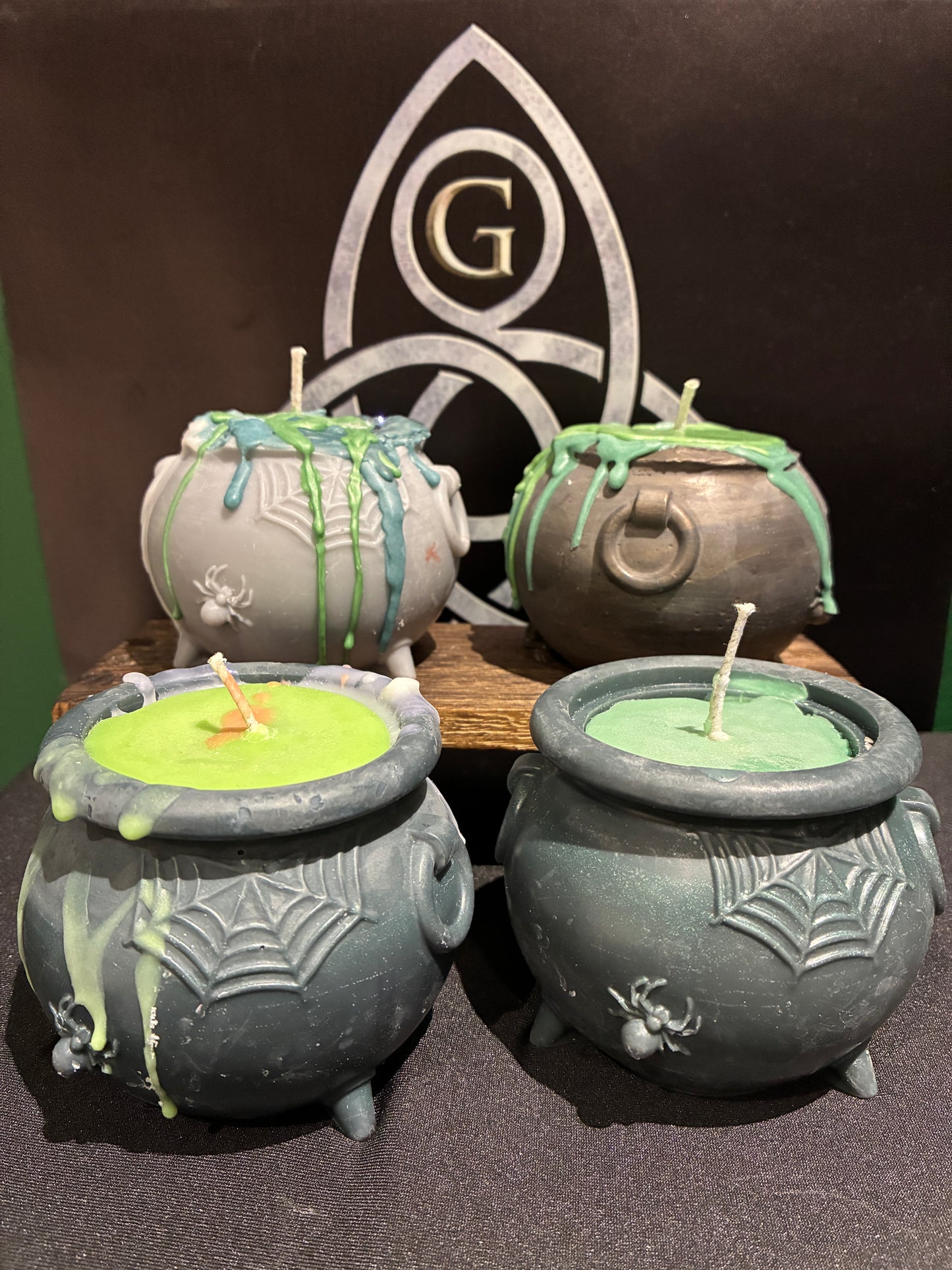 Witches Cauldron Candle