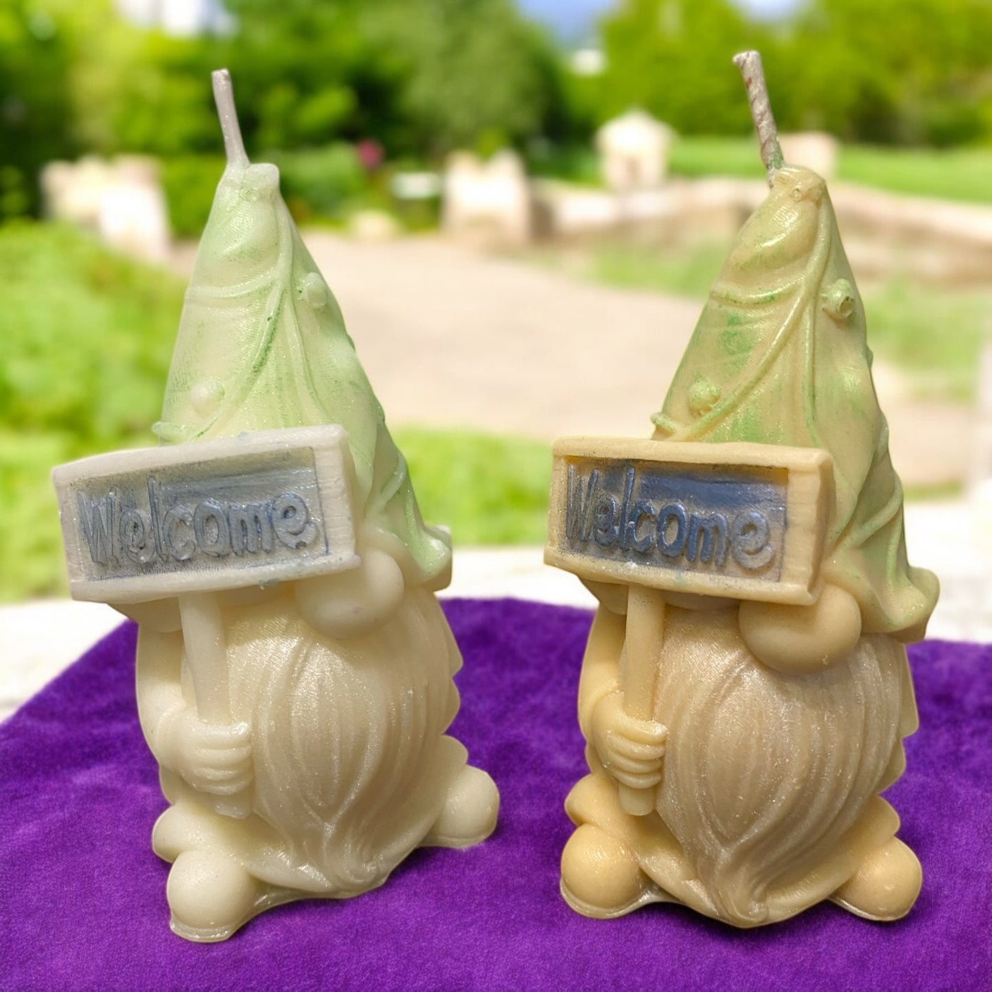 Mr Welcome Gonk Candle