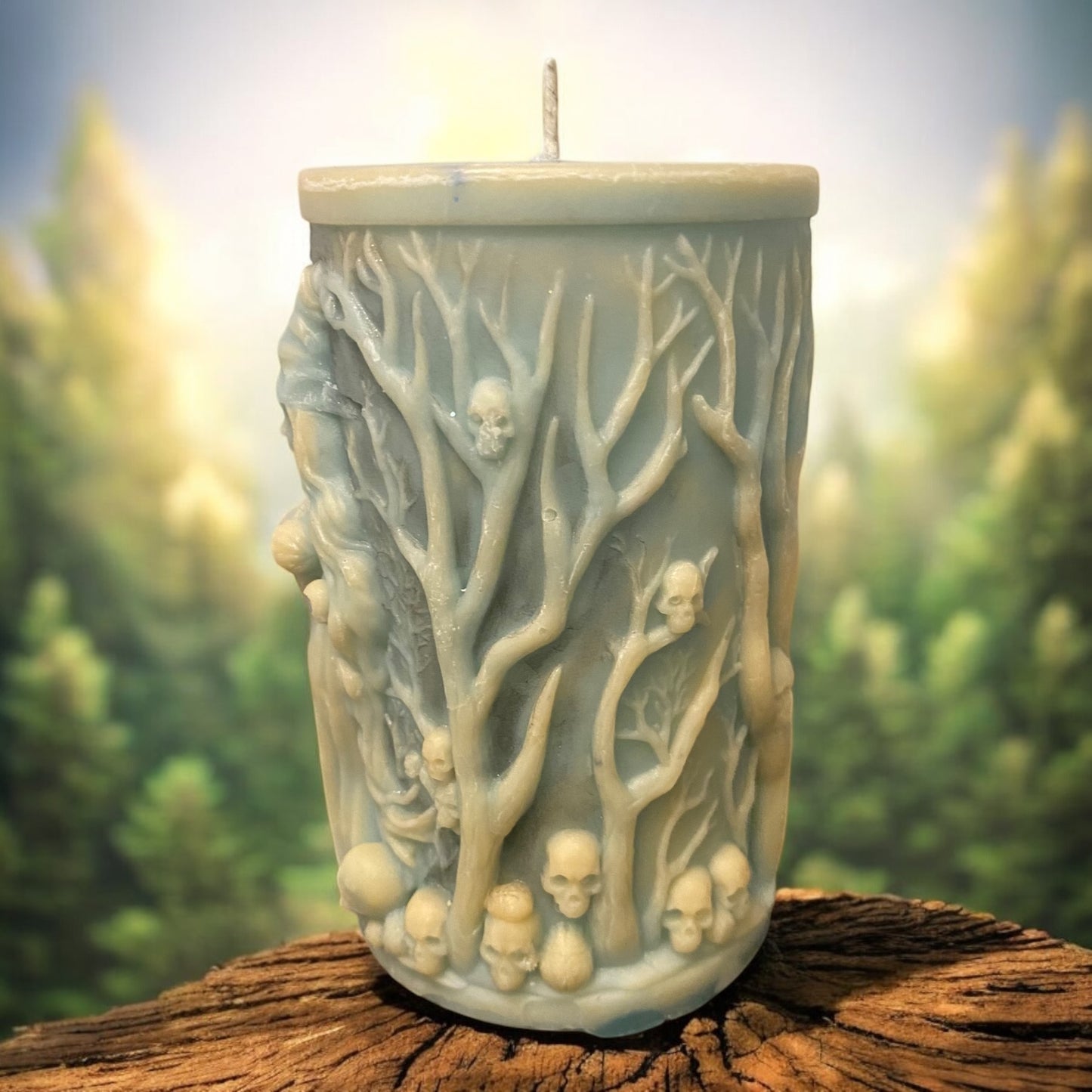 Goddess of the Forest Pillar Candle