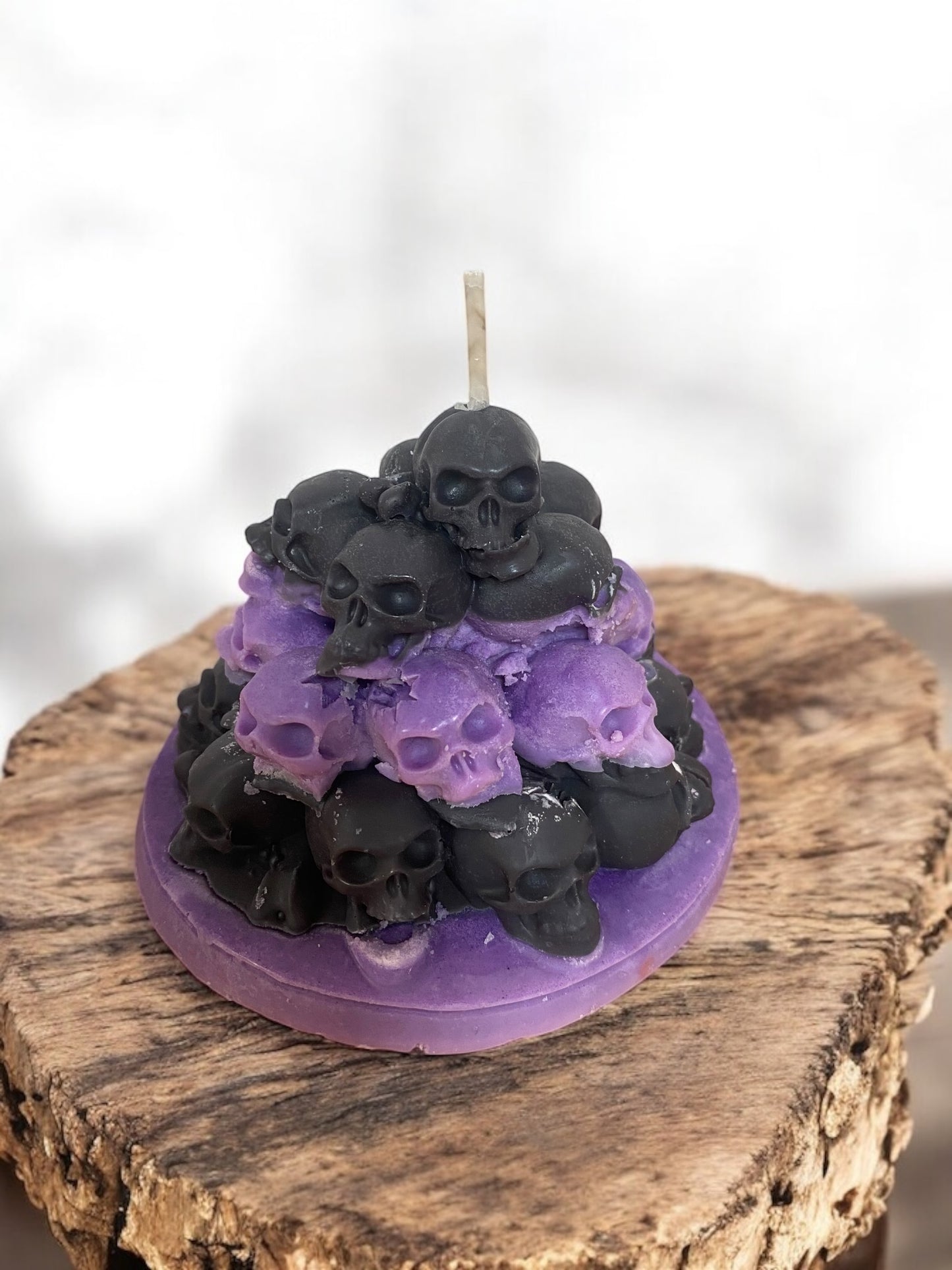 Pile of Skulls Candle