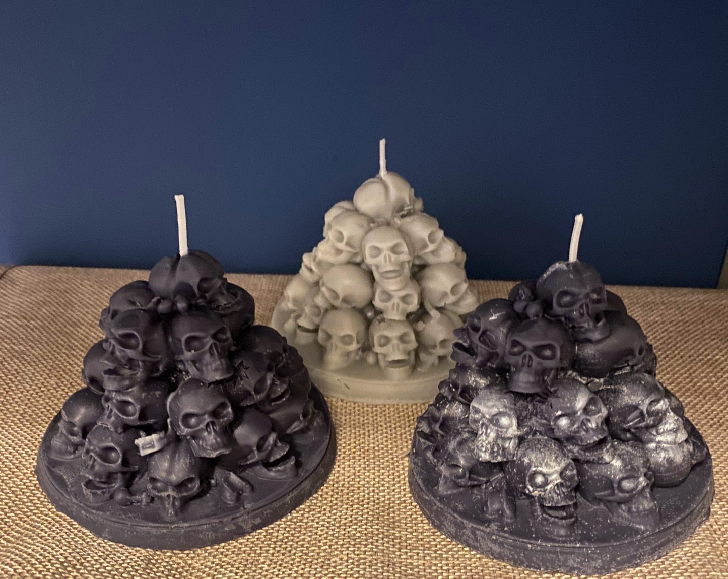 Pile of Skulls Candle