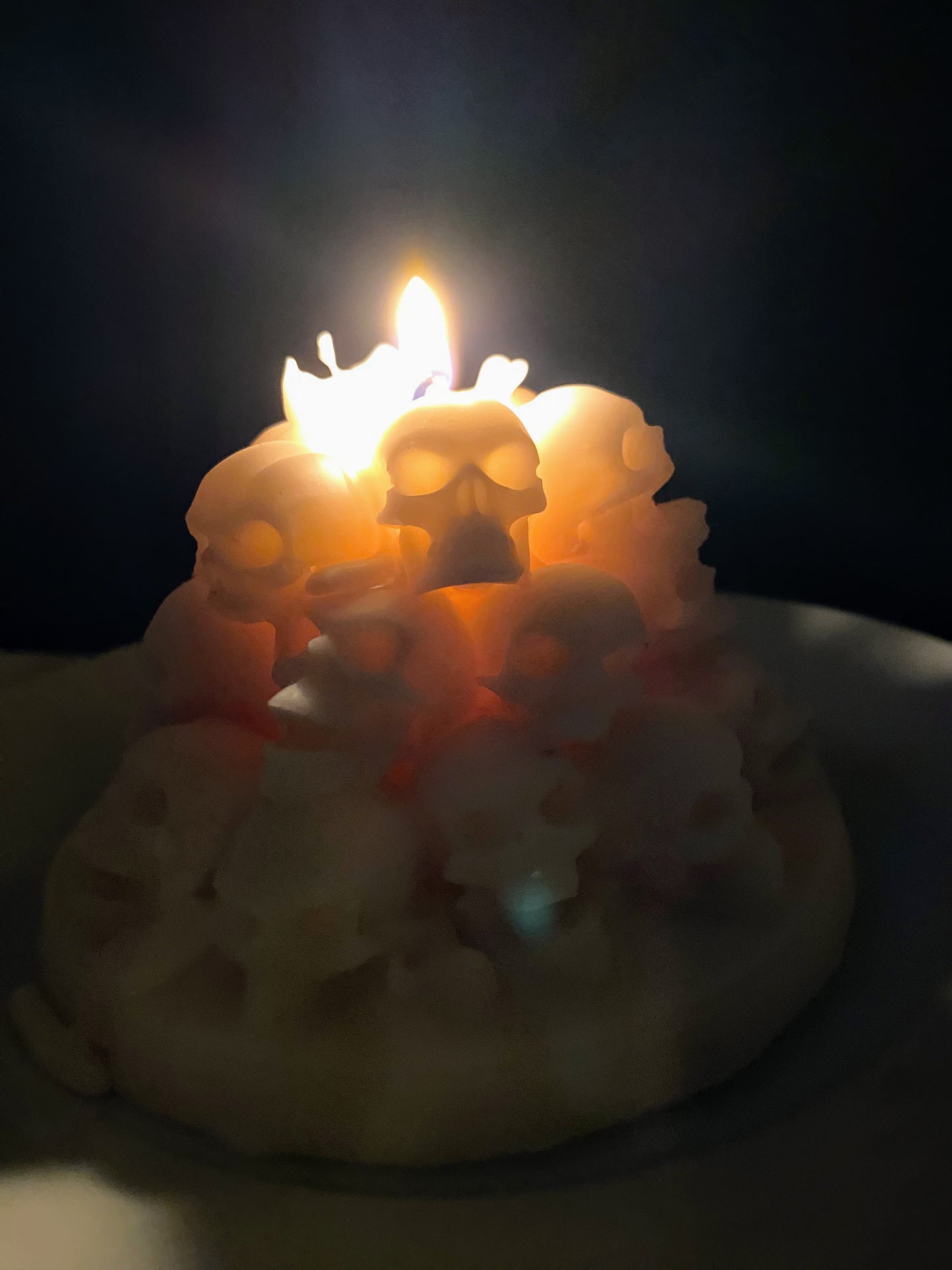 Pile of Skulls Candle