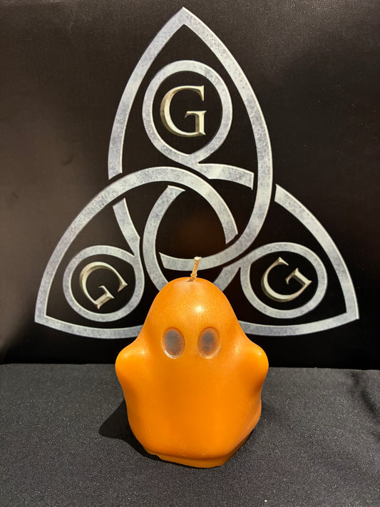Male Halloween Ghost Candle
