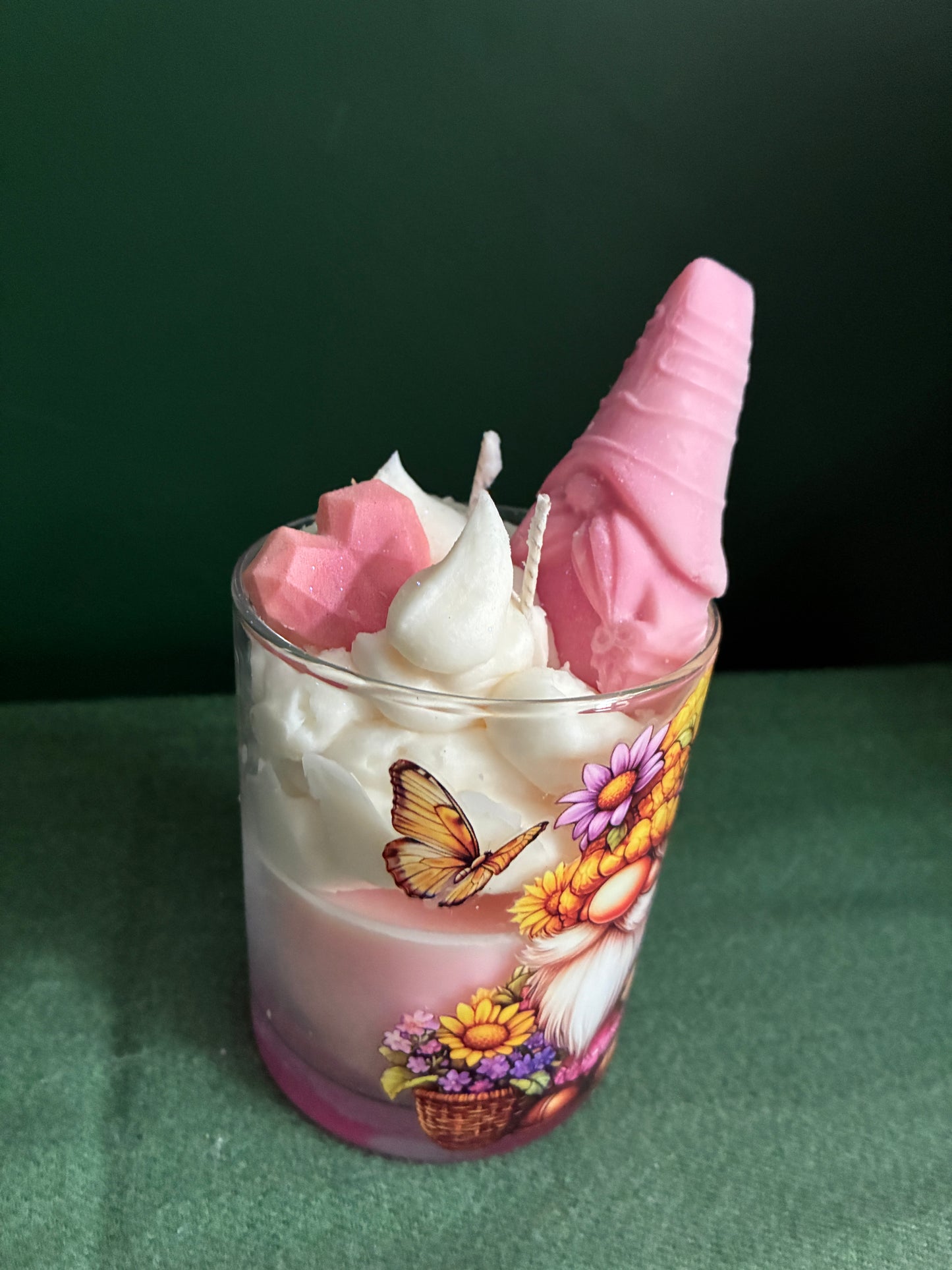 Glass Candle - Ice Cream